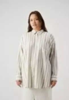 Блузка на пуговицах CARCORINA CARO LOOSE SHIRT Only Carmakoma, белый