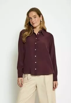 Блузка на пуговицах CATY Minus, фиолетовый