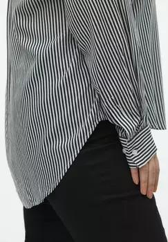 Блузка на пуговицах CBUMPY Vero Moda Curve, белый