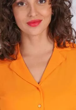Блузка на пуговицах CELESTINA Lykka du Nord, оранжевый