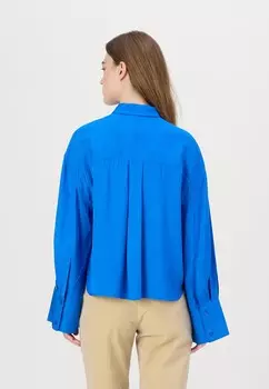 Блузка на пуговицах CLAROSS FLUID 2nd Day, синий