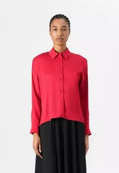 Блузка на пуговицах CLOELIA DRYKORN, темно-красный