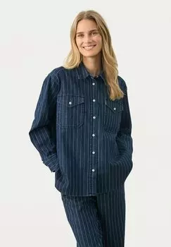 Блузка на пуговицах COLLETTE Part Two, черный