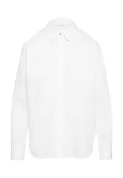 Блузка на пуговицах comma casual identity, белый