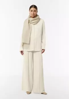 Блузка на пуговицах comma, песочный