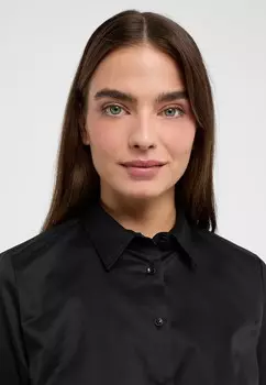 Блузка на пуговицах COVER SHIRT REGULAR FIT Eterna, черный