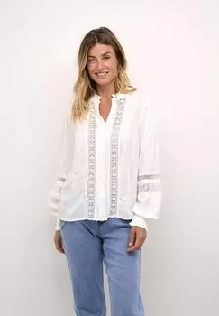 Блузка на пуговицах Cream, белый