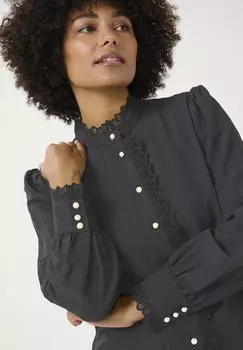Блузка на пуговицах Cream, черный