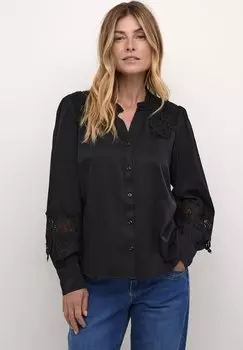 Блузка на пуговицах Cream, черный