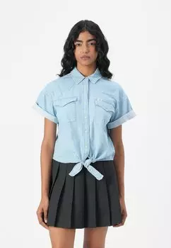 Блузка на пуговицах CROP TIED WESTERN SHIRT Lee, цвет Light Mood