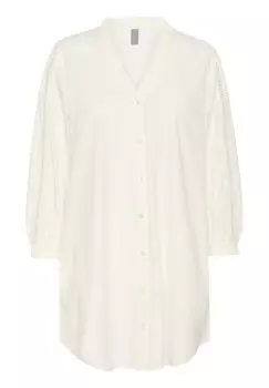 Блузка на пуговицах Culture, кремовый