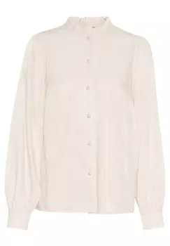 Блузка на пуговицах Culture, молочный