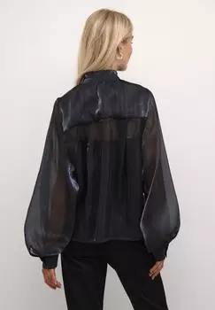 Блузка на пуговицах Culture, синий