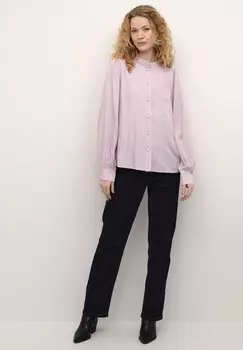 Блузка на пуговицах Culture, светло-розовый