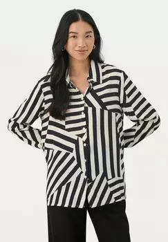 Блузка на пуговицах DELVINPW SH Part Two, белый