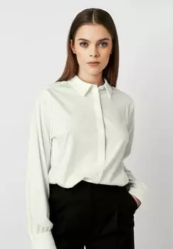 Блузка на пуговицах DESOTO, бежевый