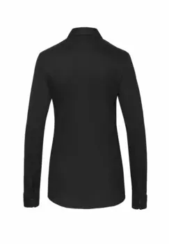 Блузка на пуговицах DESOTO, черный