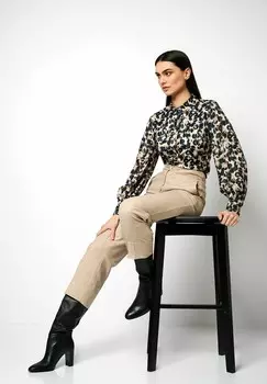 Блузка на пуговицах DESOTO, зеленый