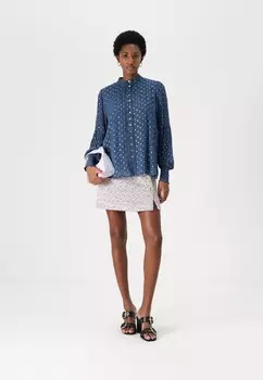 Блузка на пуговицах DIETES LILLYS SHIRT Bruuns Bazaar, бирюзовый