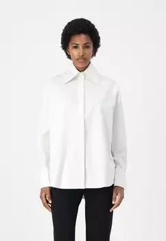 Блузка на пуговицах DOUBLE COLLAR SHIRT KARL LAGERFELD, белый