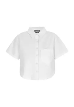 Блузка на пуговицах DreiMaster, белый