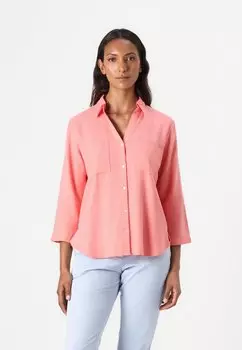 Блузка на пуговицах EASY SHAPE TOM TAILOR, розовый