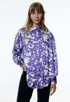 Блузка на пуговицах EDITED, фиолетовый