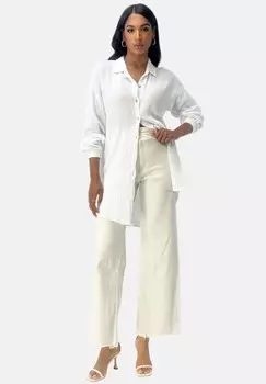 Блузка на пуговицах Elara, белый