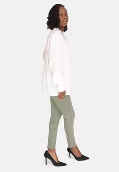 Блузка на пуговицах Elara, белый