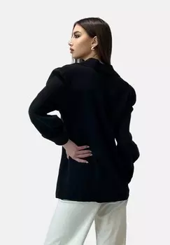 Блузка на пуговицах Elara, черный