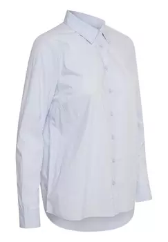 Блузка на пуговицах ELVINA Part Two, светло-голубой