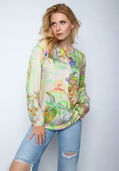 Блузка на пуговицах Emily van den Bergh, мультиколор