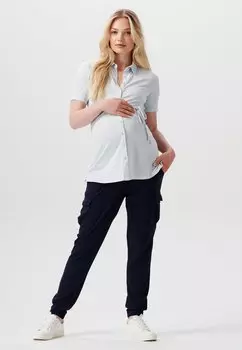 Блузка на пуговицах Esprit, синий