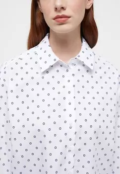 Блузка на пуговицах Eterna, белый