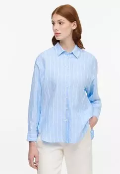 Блузка на пуговицах Eterna, светло-голубой