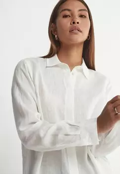 Блузка на пуговицах Falconeri, белый