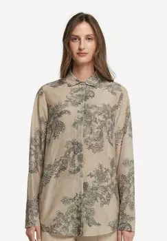 Блузка на пуговицах Falconeri, бежевый