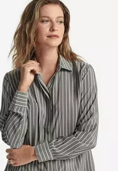 Блузка на пуговицах Falconeri, светло-серый