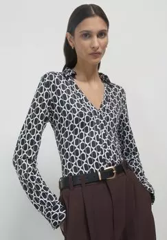 Блузка на пуговицах FANTASIA Calliope, черный