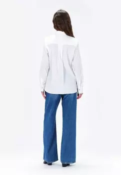 Блузка на пуговицах FASHION ELEGANT MODERN CANDICE Caroll, белый