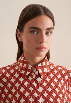 Блузка на пуговицах FASHION LANG Seidensticker, красный