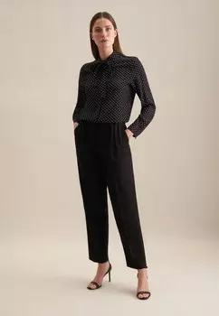 Блузка на пуговицах FASHION Seidensticker, черный