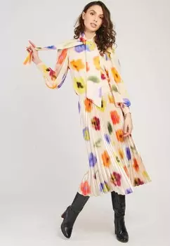 Блузка на пуговицах FEDERICA Derhy, бежевый