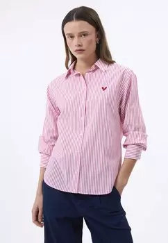 Блузка на пуговицах Felix Hardy, розовый