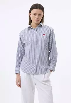 Блузка на пуговицах Felix Hardy, темно-синий