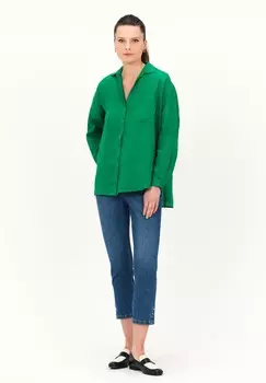 Блузка на пуговицах FRENCH FASHION ELEGANT MODERN SANDY Caroll, зеленый