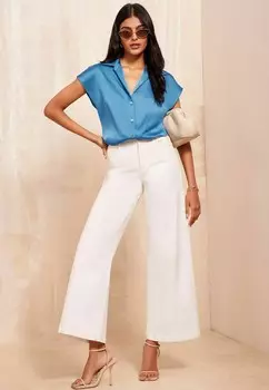 Блузка на пуговицах Friends Like These, синий