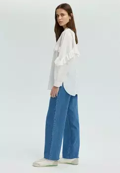 Блузка на пуговицах FRILL DETAILED Touch Priv, кремовый