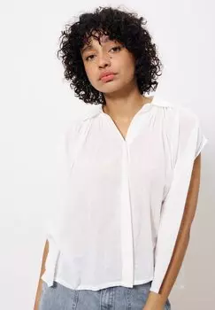 Блузка на пуговицах FRNCH, белый