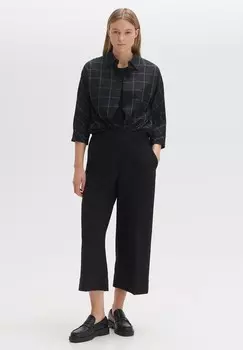 Блузка на пуговицах FUDO ATTIRE Opus, черный